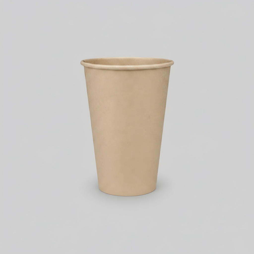 blank craft single wall paper cup