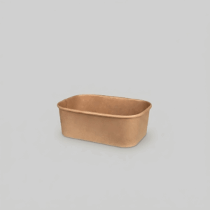 Bamboo Fiber Rectangular Paper Bowl-750ml