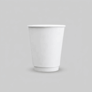 White Double Wall Paper Cups-10oz