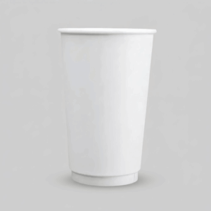 White Single Wall Paper Cups-20oz