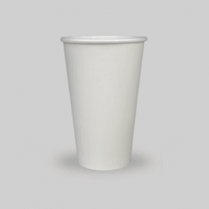 Single Wall Paper Cups Plastic Free-16oz